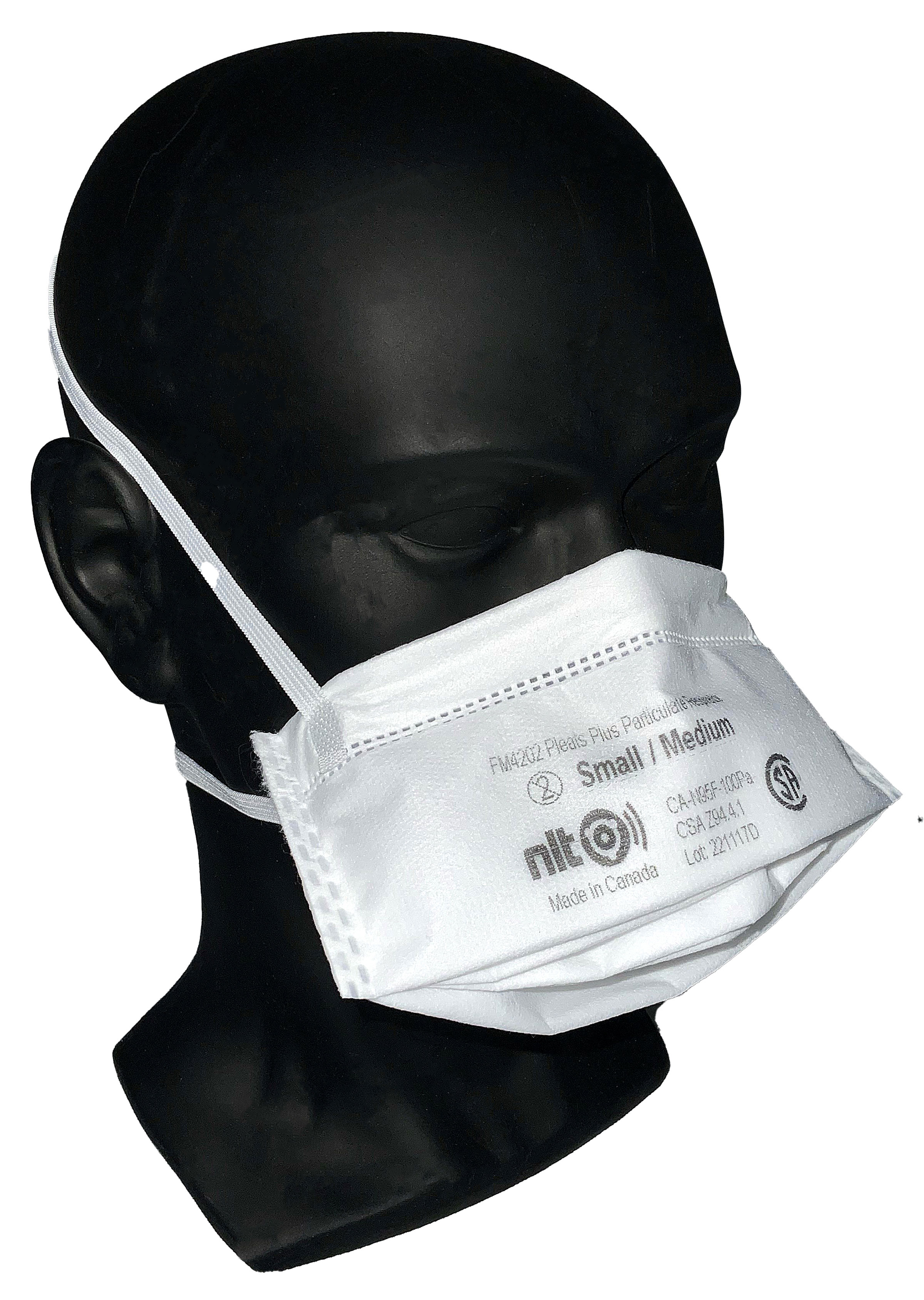 Levitt-Safety | NLT Pleats Plus® N95 Disposable Particulate